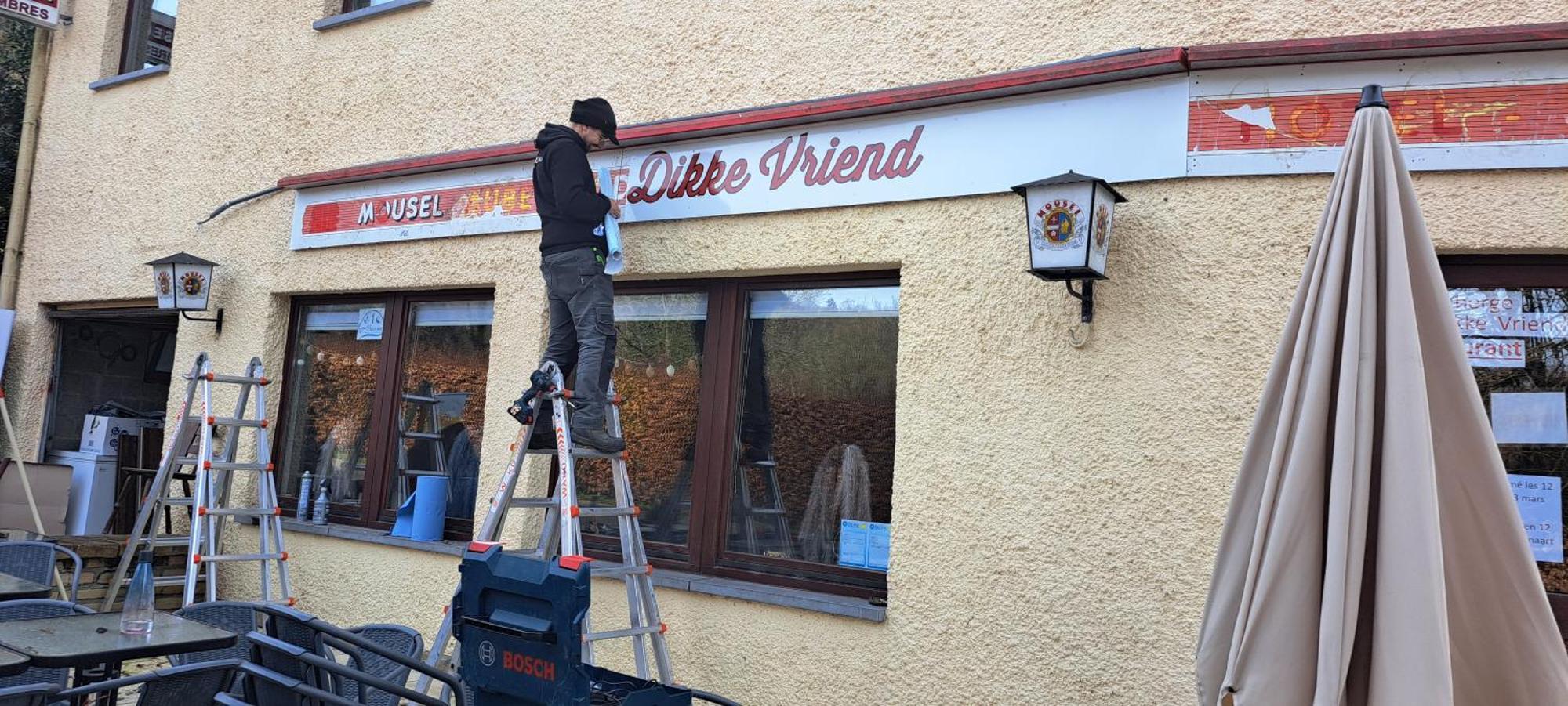 Dikke Vriend , Herberg & Taverne Chiny Bagian luar foto